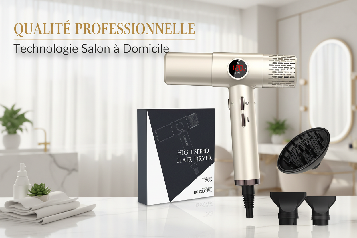 Banner Promotionnel Sèche-Cheveux Professionnel